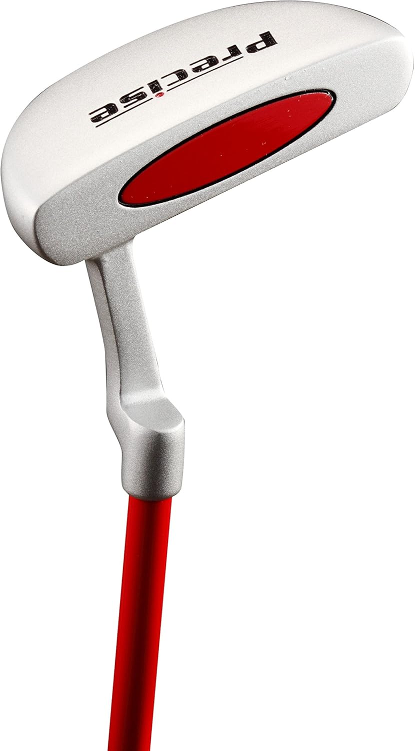 Precise X7 Kids Golf Clubs Set for Ages 3-5, 6-8, 9-12 | Right/Left Hand Girls & Boys Golf Clubs with Lightweight Graphite Shafts, Hybrid & Stand Bag