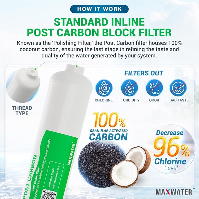 11 Stage Reverse Osmosis RO System replacement Filter Set 5 in1 Alkaline - Image 5