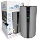 Air Innovations AI-104 Ultrasonic Cool Mist Humidifier for Large Bedroom – Quiet Cool Diffuser with 3.5L Tank, 35-Hour Runtime, Auto Shut-Off, Top-Fill Design – Ideal for Home, Baby, & Plant Rooms