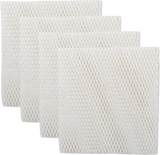 HIFROM 4Pack Replacement Humidifier Wick Filters Water Panel Filter Compatible with Carrier HUMCCSBP2212 HUMCCSBP2312 HUMCASBP2312 HUMCCSBP2412 Humidifier P110-1045