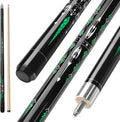 Pool Cue, 58" Billiard Cue Stick 2-Piece 13mm Maple Wood Pool Cue Stick 18 19 20 21oz for Bar House Pool Table Sports