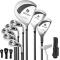 Goplus Complete Golf Club Set for Women, 9 Pieces Golf Clubs with #1 Driver, #3 Fairway, #4 Hybrid, #6 & #7 & #8 & #9 & #P Irons, Putter, Head Covers, Ladies' Right Handed