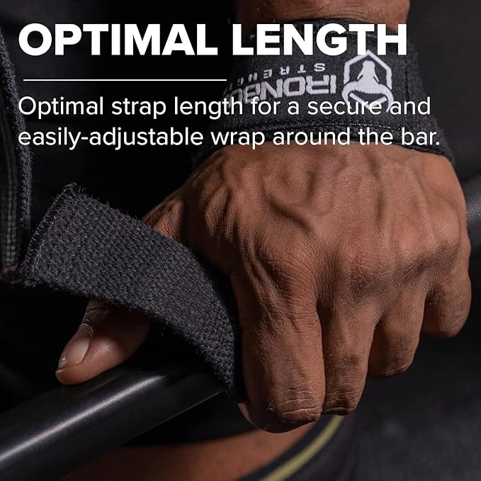 Lifting Wrist Straps for Weightlifting (1 Pair) – Padded Lifting Straps for Deadlifts, Powerlifting, Strength Training & Bodybuilding – Gym Straps for Men & Women-FlexoryFit
