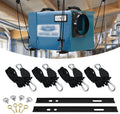Dehumidifier Hanging Kit for Crawl Space & Basement – 300 Lb. Capacity | Anti-Vibration Mounting Brackets to Reduce Noise, Secure Hanging Dehumidifier Kits (Easy Install)