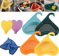 Faucet Hanging Filter Basket for Kitchen Sink, Faucet Hanging Filter Basket, Kitchen Sink Drain Basket Swan, Multifunctional Drain Basket for Kitchen Drain Strainer (4 Pcs)