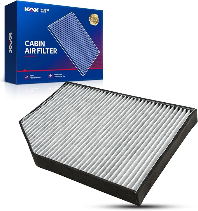 KAX Cabin Air Filter, CF12553 Replacement for X3 2018-2023, 330i X4 Z4 2019-2023, M340i M440i 330e 430i M3 M4 IX3 2021-2023, i4 230i 320i 2022-2023, Strong Adsorption w/Upgraded Activated Carbon