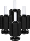 AQUANEAT Aquarium Sponge Filter Breeding Fry Betta Shrimp Nano Fish Tank 4pcs (M Large up to 50Gal)
