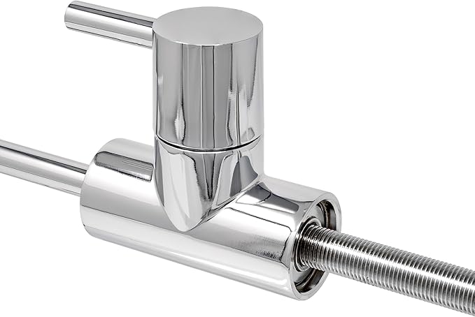 Non Air Gap RO Water Filtration System Water Dispenser Spout (Chrome). Euro Style with Faucet Wrench NSF Certified.