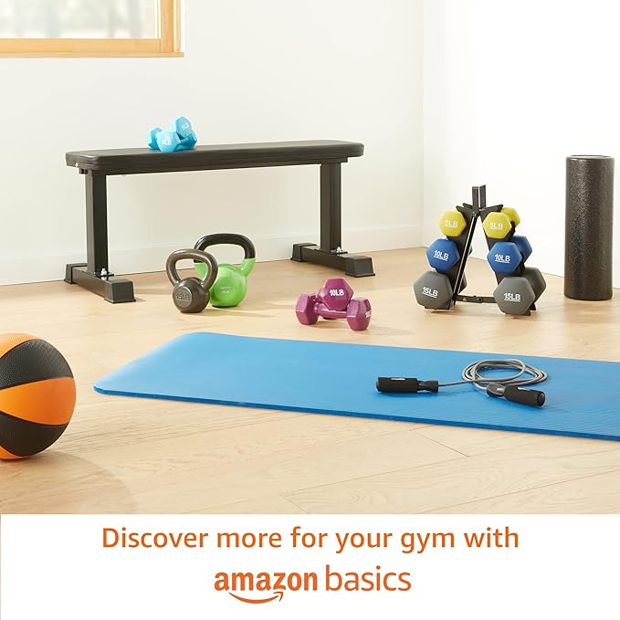 Amazon Basics Cast Iron Kettlebell-FlexoryFit