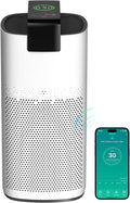 Air Purifiers for Home Large Room Up to 2800Ft² with PM 2.5 Air Laser Sensor, Hepa 3-in-1 air Filter Filters Airborne Particles, air purifiers With Smart WiFi and Sleep Mode(White,1 Pack)+1Pcs