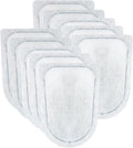 10 Pack EX Filter Cartridges Aquariums, Compatible with Whisper EX30/EX45/EX70 Filters,Large Carbon Filter Cartridges