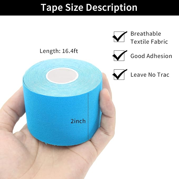 PRIOR FITNESS Premium Lyra Hoop Tape, Aerial Lyra Hoop Anti Skid Tape, 16.4ft/5m Aerial Hoop Lyra Tape Non-Slip Grip Tapes Yoga Rig Tape for Exercises Gymnastics Acrobatics Kinesiology-FlexoryFit