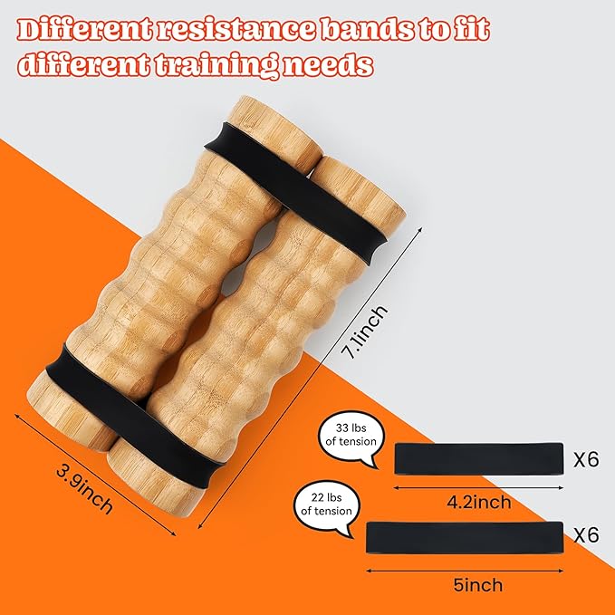 Rip Stick– Rip Stick Efficient Upper Body Workout Resistance Training, Upper Body, Shoulder and Joint Rehab 12 Rip Stick Bands Included-FlexoryFit