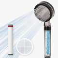 Visible Filtered Shower Head Carbon & Sediment Dual Filter with High Pressure NSF Certified Korea | Filtration System, Removes Chlorine | Good for Dry skin & Hair, Travel, RV, Bathroom