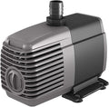 Hydrofarm AAPW550 33-Watt 550 GPH Indoor/Outdoor Hydroponic Aquarium Pond 6ft Power Cord for 55 Gallon Reservoirs Submersible Water Pump, 550-GPH, 8.4 x 3.4 x 6.4 inches, Black