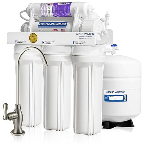 APEC Water RO-PH90, 6-Stage Alkaline Under Sink Reverse Osmosis Water Filter by APECWaterSystems