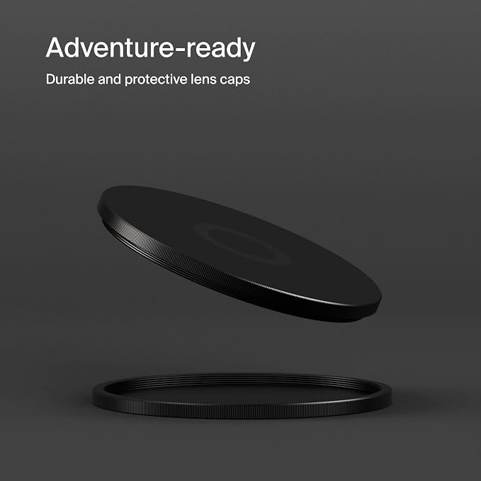 Urth 43mm Metal Lens Filter Caps - Image 2