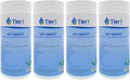 Tier1 0.5 Micron 10 Inch x 4.5 Inch | 4-Pack String Wound Polypropylene Whole House Sediment Water Filter Replacement Cartridge | Compatible with Pentek 355212-43, WP.5BB97P, Home Water Filter