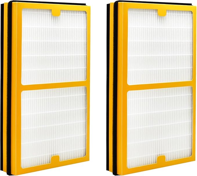 2 Pack Replacement IAP-10-280 & IAP-10-200 Hepa Filters H13 Compatible with Idylis Air Purifiers IAF-H-100C Filter C