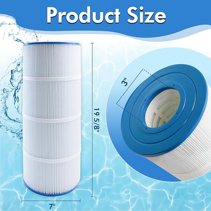 C3030 Pool Filter Cartridge Replacement | Fits Hayward CX580XRE C580E, Pleatco PA81-PAK4, Unicel C-7483, Filbur FC-1225 | SwimClear C3020, C3025, C3030 | 4-Pack | 325 Sq. Ft