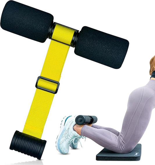 NordStick Nordic Hamstring Curl Strap - Original Nord Stick Exercise Set for Home and Travel - 5 Second Set Up-FlexoryFit