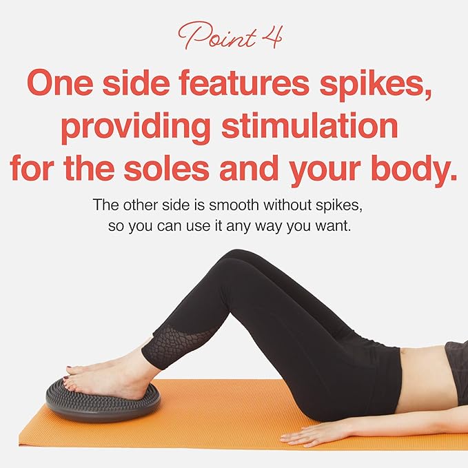 Primasole Balance disc 1 PC Comes with an air Pump Exercise Disk for Stability Workout-FlexoryFit