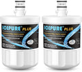 ICEPURE PLUS NSF53&42 Premium 5231JA2002A Refrigerator Water Filter Replacement for LG LT500P, ADQ72910901 ADQ72910907, ADQ72910911, GEN11042FR-08, Kenmore 9890, 469890, LFX25973D, LFX25974ST, 2PACK