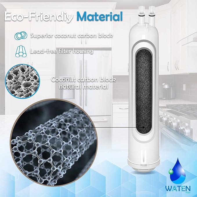 4396841 Water Filter Replacement - Compatible with Whirlpool 4396841, EDR3RXD1, Everydrop Filter 3, WHR3RXD1, KAD3RXD1, Kenmore 46-9083, 46-9030, 4396710, 2 PACK