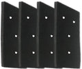 4 Dryer Filters for Bauknecht Privileg Whirlpool HX 481010716911 Heat Pump Dryers, Condensing Dryer Sponge Filter Pad 4Holes (230 x 115 x 14MM)