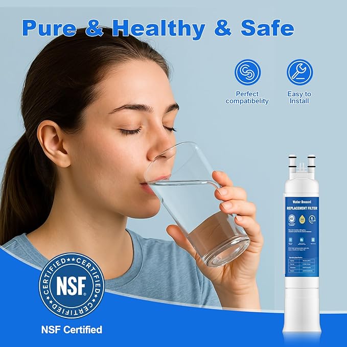 FPPWFU01 Water Filter Replacement Compatible with frigidaire FPPWFU01, EPPWF01, PureAdvantage, PWF-1 FPPWFU01 PurePour Water Filter (2-PCS)