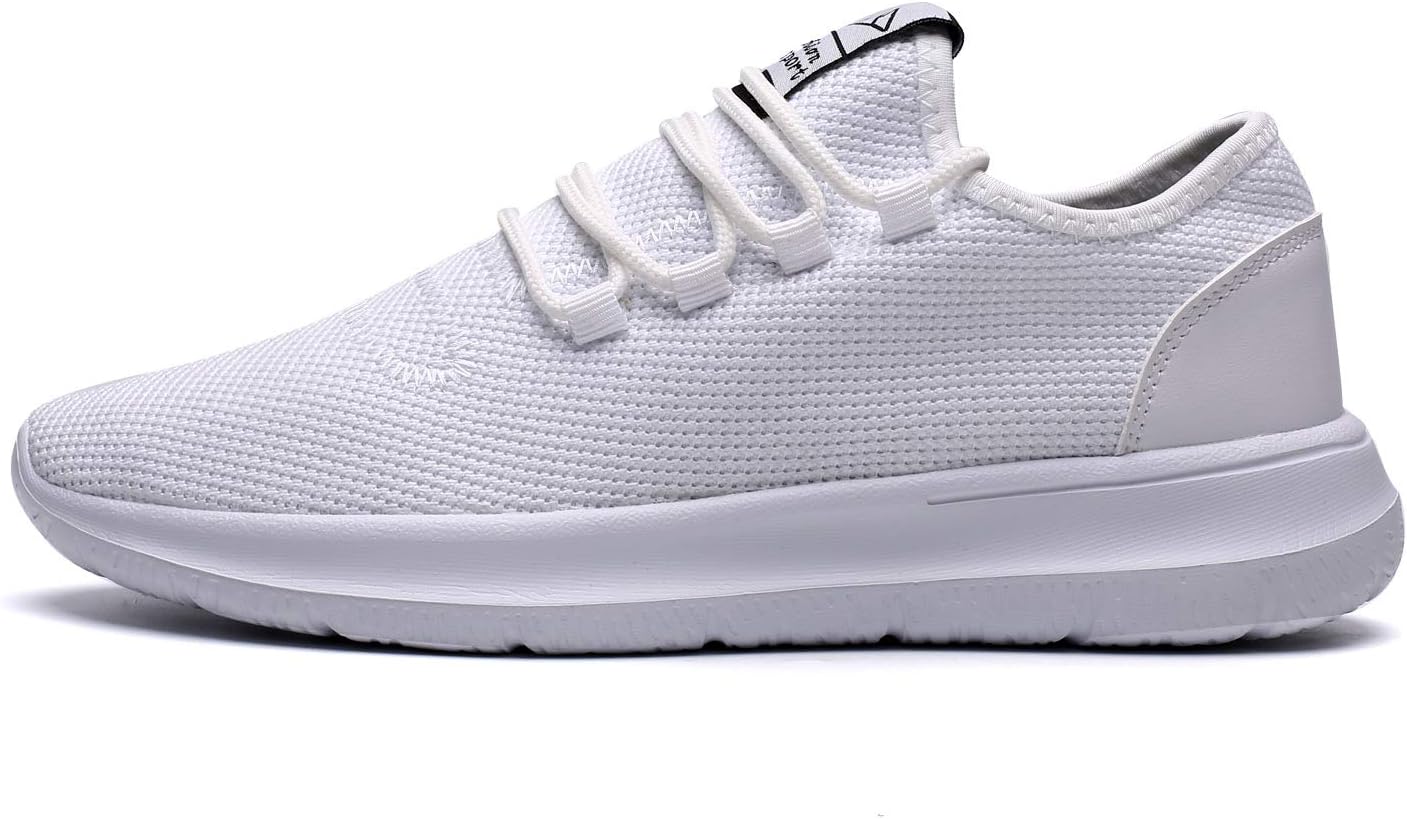 KEEZMZ Men's Running Shoes Fashion Breathable Sneakers Mesh Soft Sole Casual Athletic Lightweight