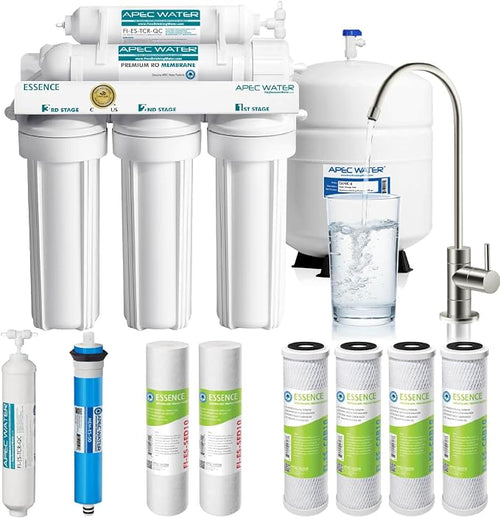APEC Water ROES-50X 5-Stage Under Sink Reverse Osmosis Water Filter System by APECWaterSystems
