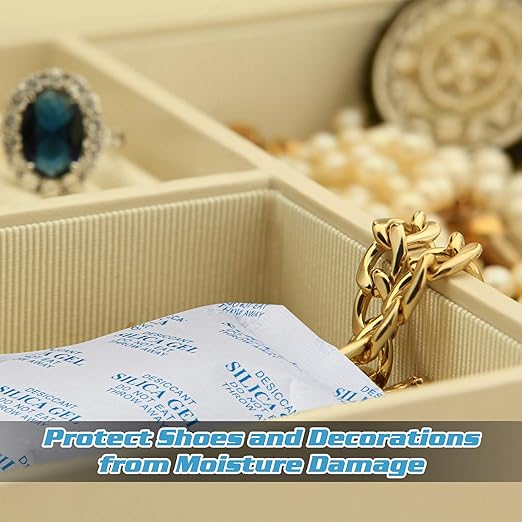 SurpOxyLoc 2 Gram(250Packs) Food Grade Silica Gel Packs Dessicant Packets for Moisture Control,Cobalt Chloride Free Moisture Absorbers for Food Storage