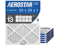 Aerostar 20x25x1 MERV 13 Air Filter, ACTUAL SIZE, Air Conditioning & Furnace by AirFiltersDelivered