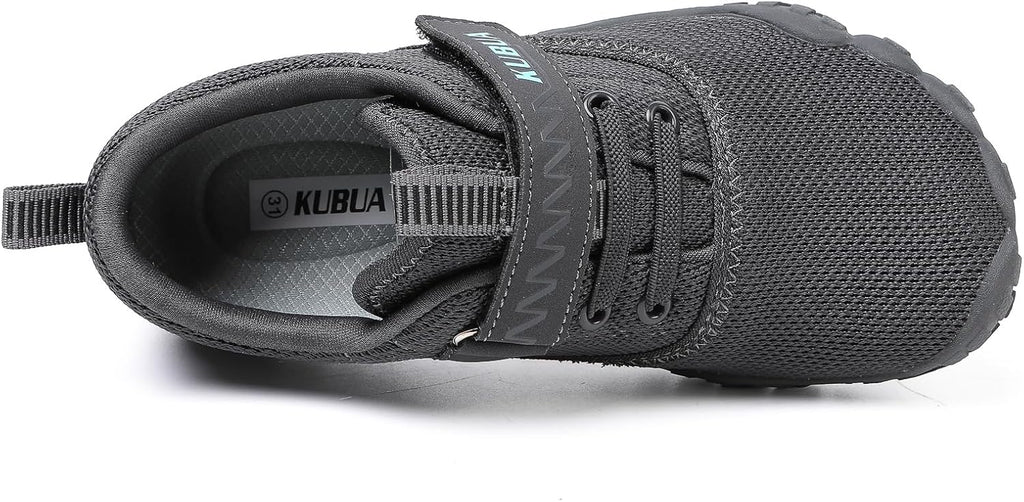 KUBUA Kids Barefoot Shoes Boys Girls Sneakers Naturally Splay Shoes Toddler Little Big Kid