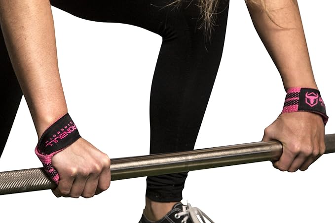 Lifting Wrist Straps for Weightlifting (1 Pair) – Padded Lifting Straps for Deadlifts, Powerlifting, Strength Training & Bodybuilding – Gym Straps for Men & Women-FlexoryFit