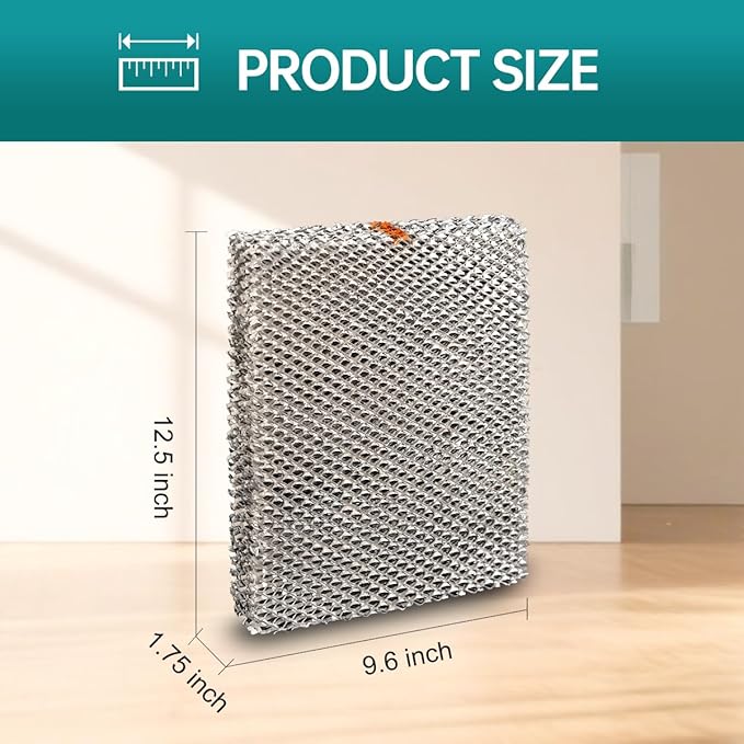 35 GA35 Replacement Humidifier Water Panel Evaporator Compatible with Aprilaire H635EZ1A 4839 Kit Filter or 560 568 600 700 760 768 350 360 10" x 13" x 1.75" 4-Pack