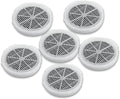 GL2103 Filter Replacement Compatible with RIGOGLIOSO, JINPUS, LTLKY, Frida Baby, Meleden,SY900S and More Air Purifiers, 4 Inch 3-in-1 Activated Carbon and True Filters (6-Pack)