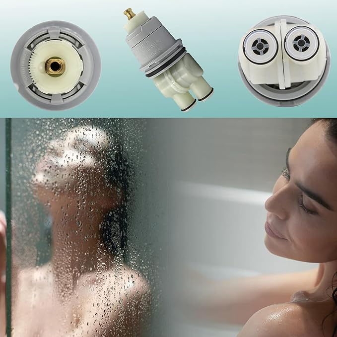 RP46074 Shower Valve Cartridge Assembly Compatible For Shower and Tub 13/14 Series Faucet, Single-handle Universal Repair Assembly, Replacement Monitor Cartridge.