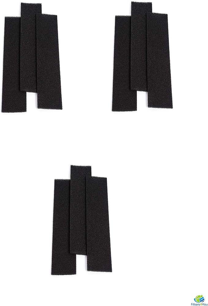 Carbon Register Vent Air, Odor & Dust Filters 3 Pack 12" x 16" by CFS (9)