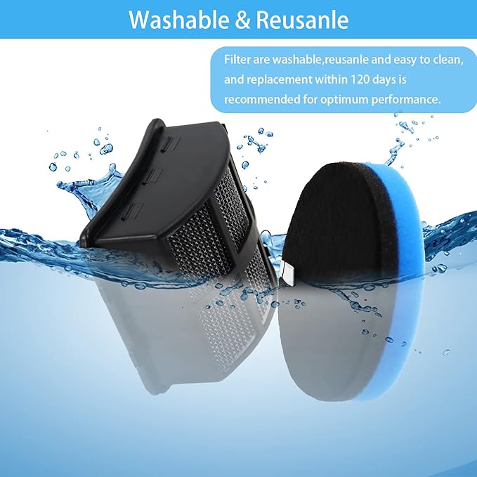 2998 Filter, Replacement Filter for Bissell 2998 MultiClean Lift-Off Pet Vacuum, Compatible with Bissell 2998 31259 31269 2999 2849 3000 3057 28492 3399 2852 3125W 28524 2920 3059 Vacuum, Part