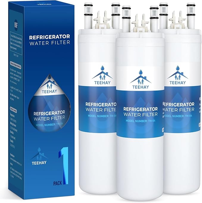 WF3CB Water Filter Replacement, Compatible with Frigidaire PureSource 3 WF3CB, DGUS2635LE, DGUS2635LP, FGHC2335LE, FGHC2335LP, FGHS2332LE, FGHS2332LP, FGHS2342LF, FGUS2635LE, FGUS2635LP, 3 Pack