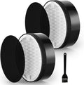 LV-H132 Replacement Filter Compatible with LEVOIT LV-H132 Air Puri-fier Replacement Filter, 3-in-1 HEPA Filt-er High-Efficiency Activated Carbon Filt-er, Part # LV-H132-RF, 2 Pack