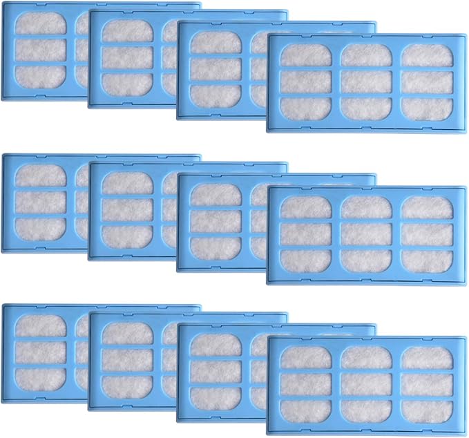 Cat Water Fountain Filter, 12 Pack Compatible with Cat Dog Mate Fountain Pet Cartridges Filter Replacement...
