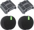 Replacement Filter Compatible with Bissell 39883 3404 3774F 3415 3418 3402 3774 3774G 3775 3409 Pet Hair Eraser Turbo Lift-Off Vacuum, Parts 1635630,1635629