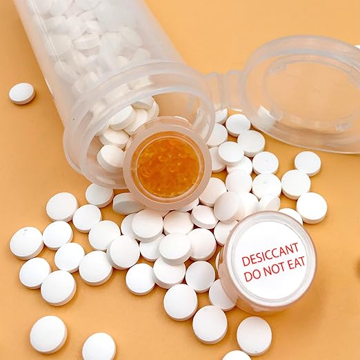 2 Gram 110 Pack Desiccant Packs Food Grade, Silica Gel Capsule with Indicating Silica Gel Beads (Orange to White), Moisture Absorber Packets Silica Gel Packets