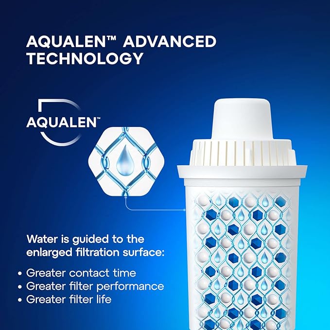 AQUAPHOR Water Filter Pitcher Compact 5 Cup with 1 x B15 Filter - Black