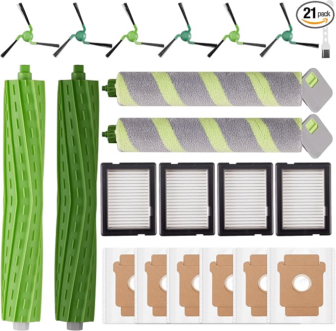 21 Pcs Replacement Parts for iRobot Roomba Max 705 Combo / 706 Combo Robot by KTNAid