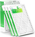 14x20x1 Air Filter 6 Pack, Durable MERV 8 Pleated Home HVAC AC Furnace Filters, Lightweight Compact Air Conditioner Filter Replacement