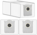 (3 Pack) X9 PRO OMNI Replacement Dust Bags for ECOVACS DEEBOT X9 PRO OMNI/ T80 Omni/ T50 PRO Omni/ T50 MAX PRO Omni/ X8 Pro Omni robot vacuum, Activated Carbon Disposable Bags, Vacuum Bag